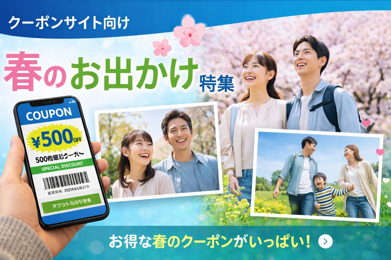 春のおでかけ特集